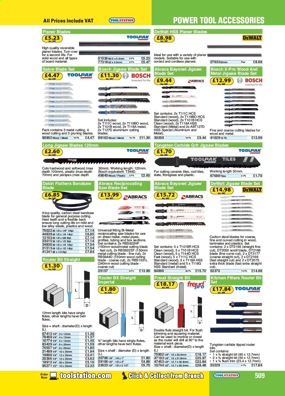 Toolstation offer . Page 509.