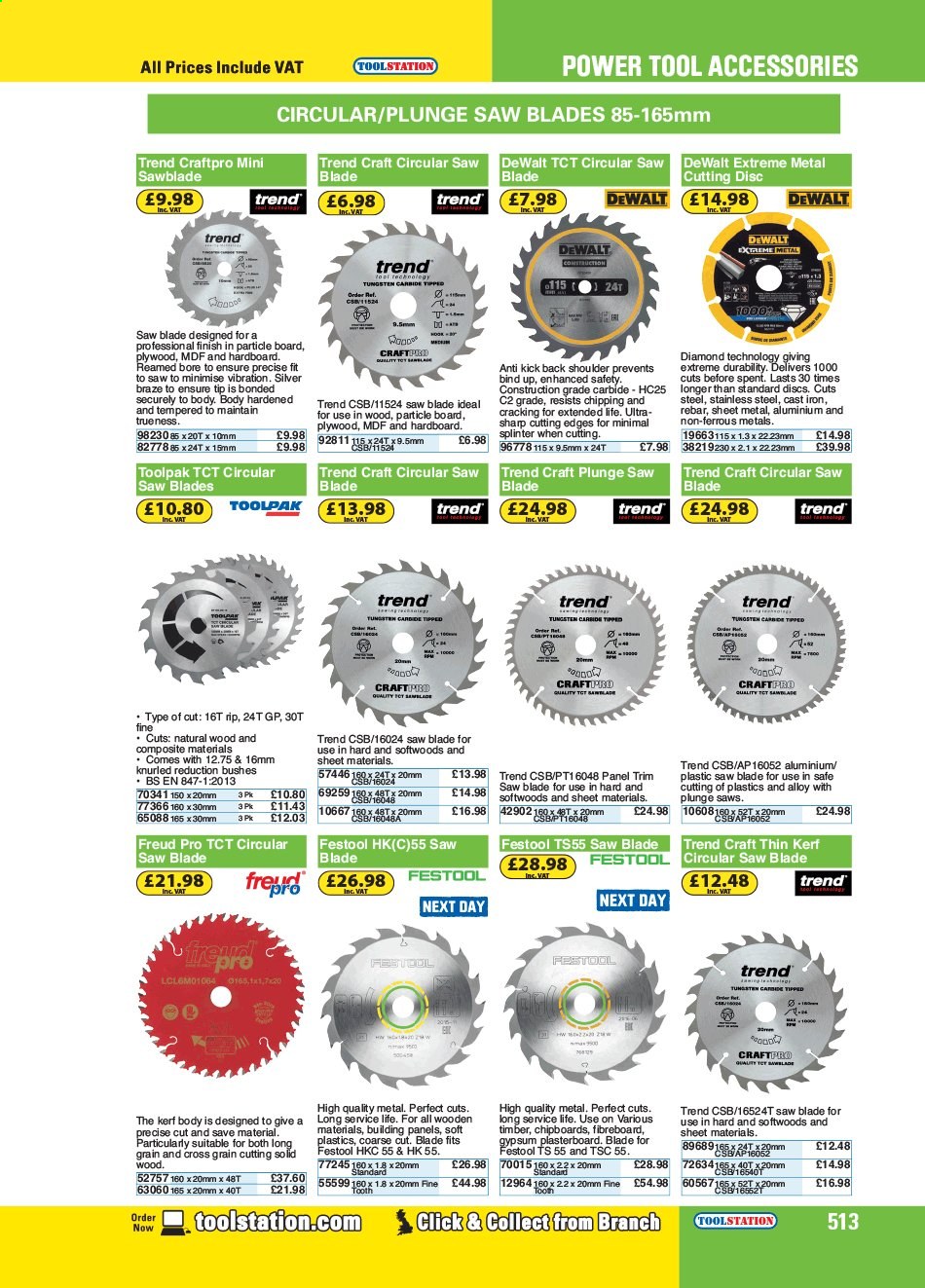 Toolstation offer . Page 513.