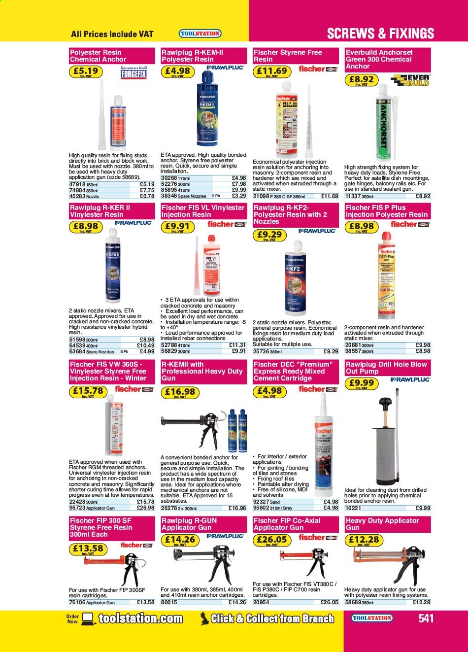 Toolstation offer . Page 541.