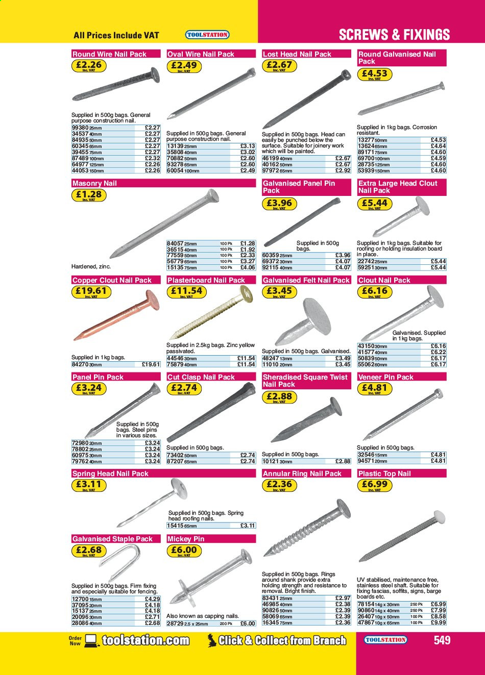 Toolstation offer . Page 549.