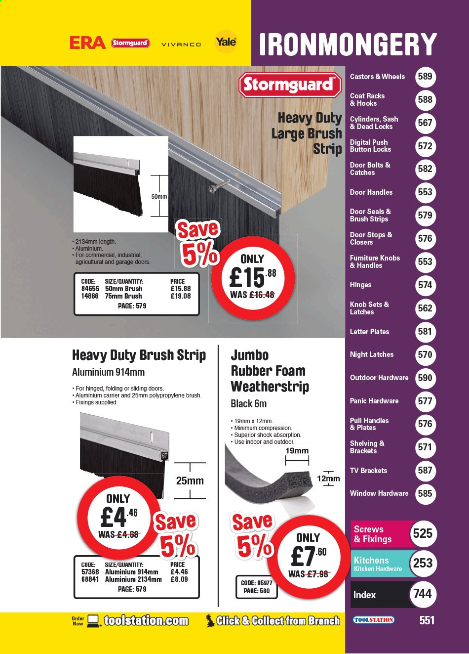 Toolstation offer . Page 551.