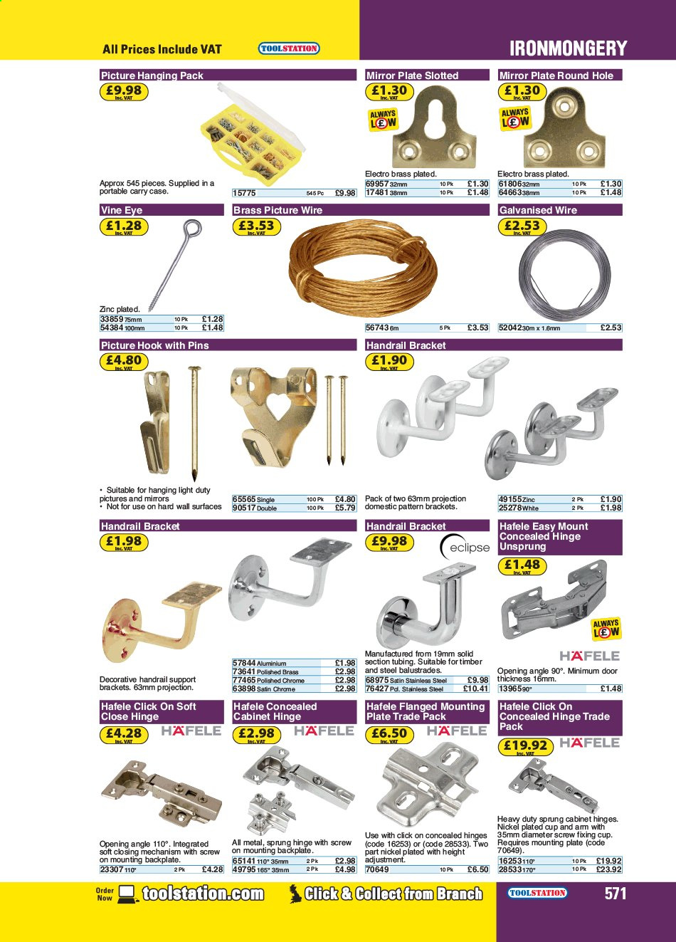 Toolstation offer . Page 571.
