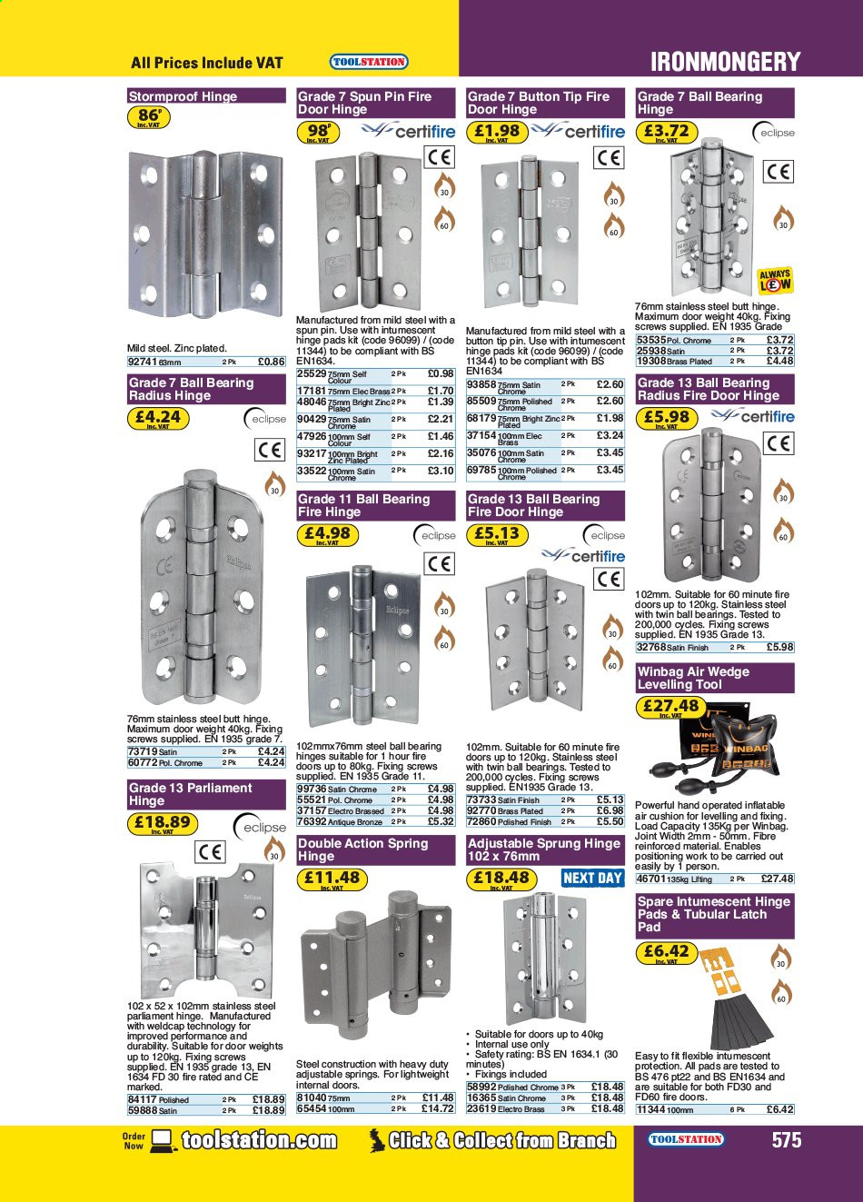 Toolstation offer . Page 575.