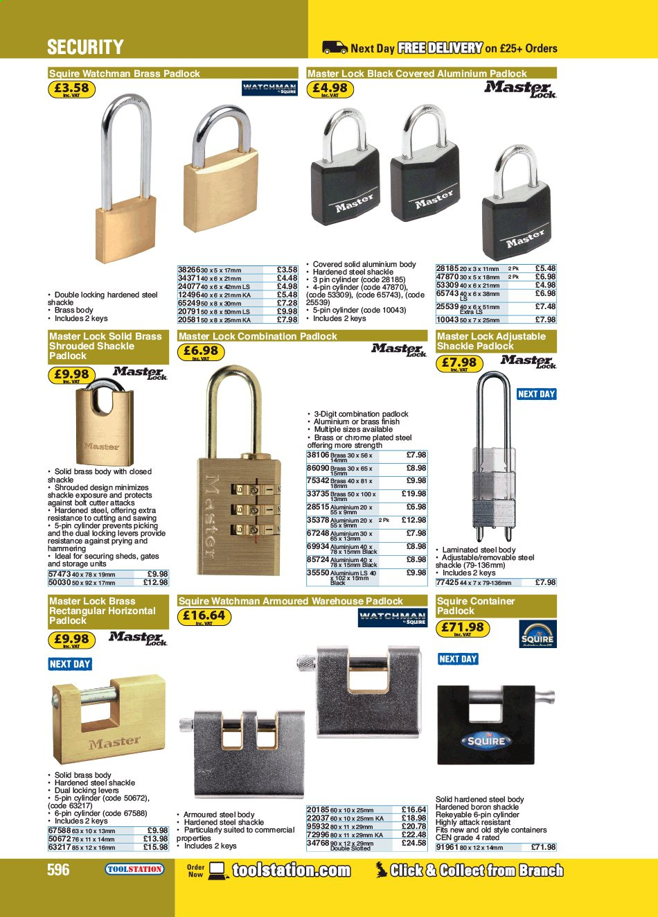 Toolstation offer . Page 596.