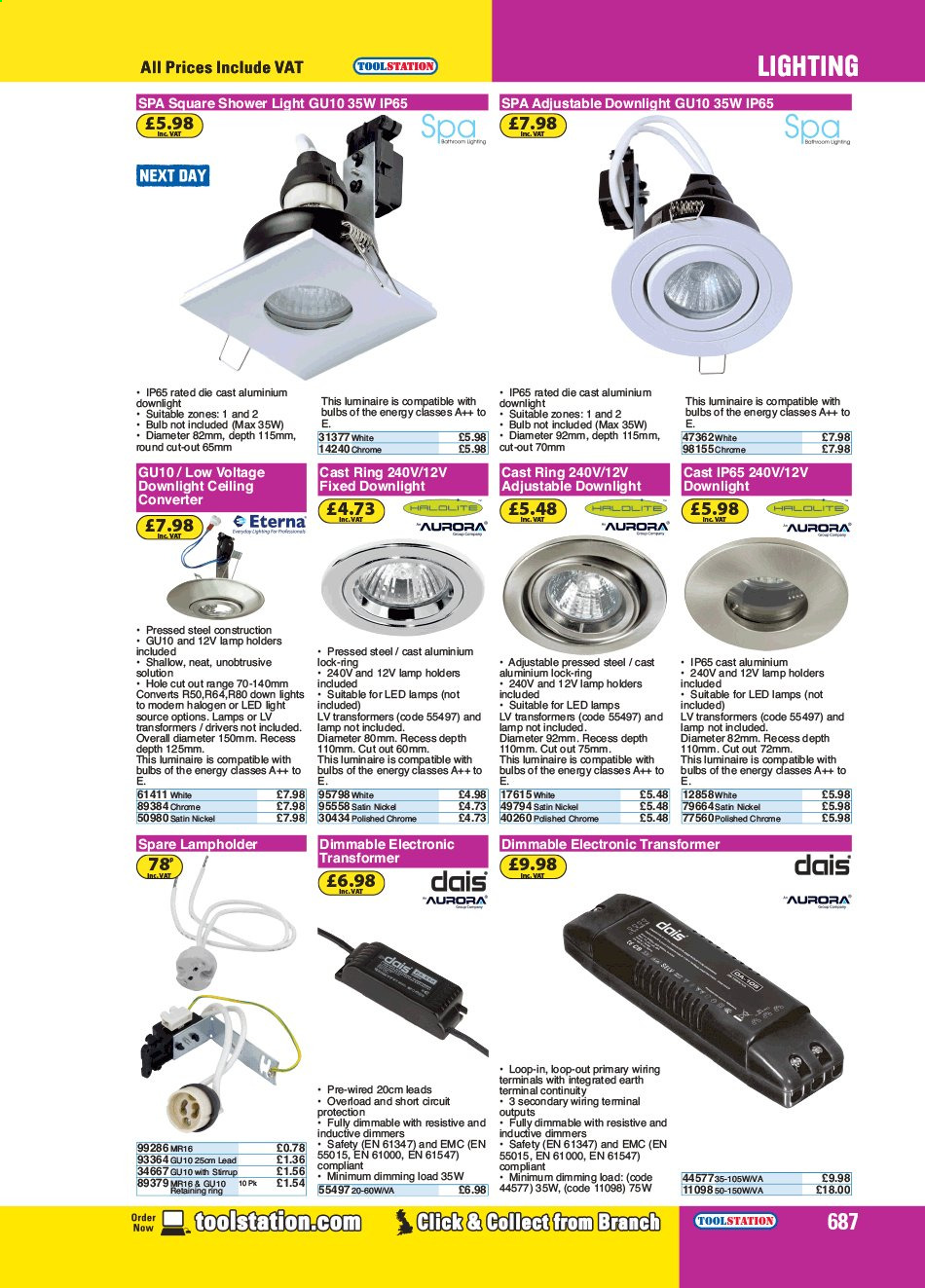 Toolstation offer . Page 687.