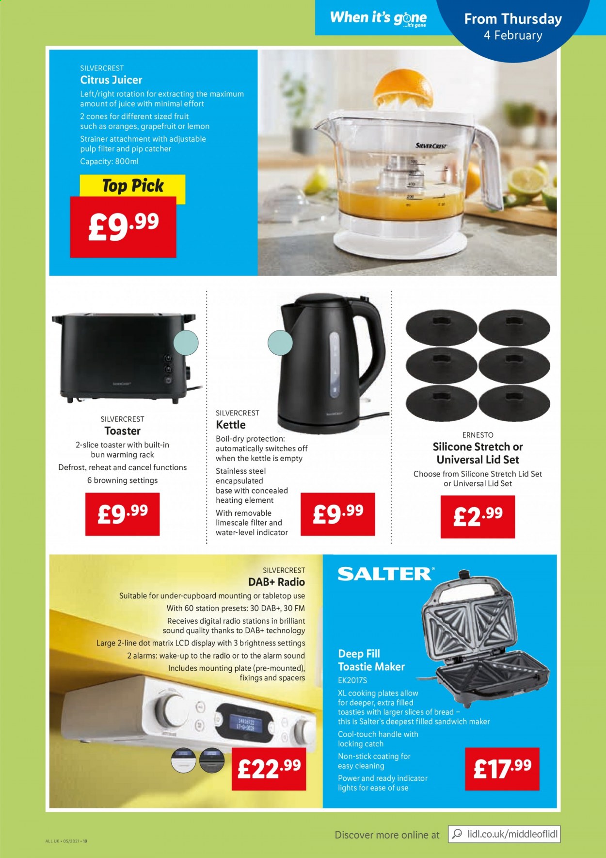Lidl offer  - 4.2.2021 - 10.2.2021. Page 16.