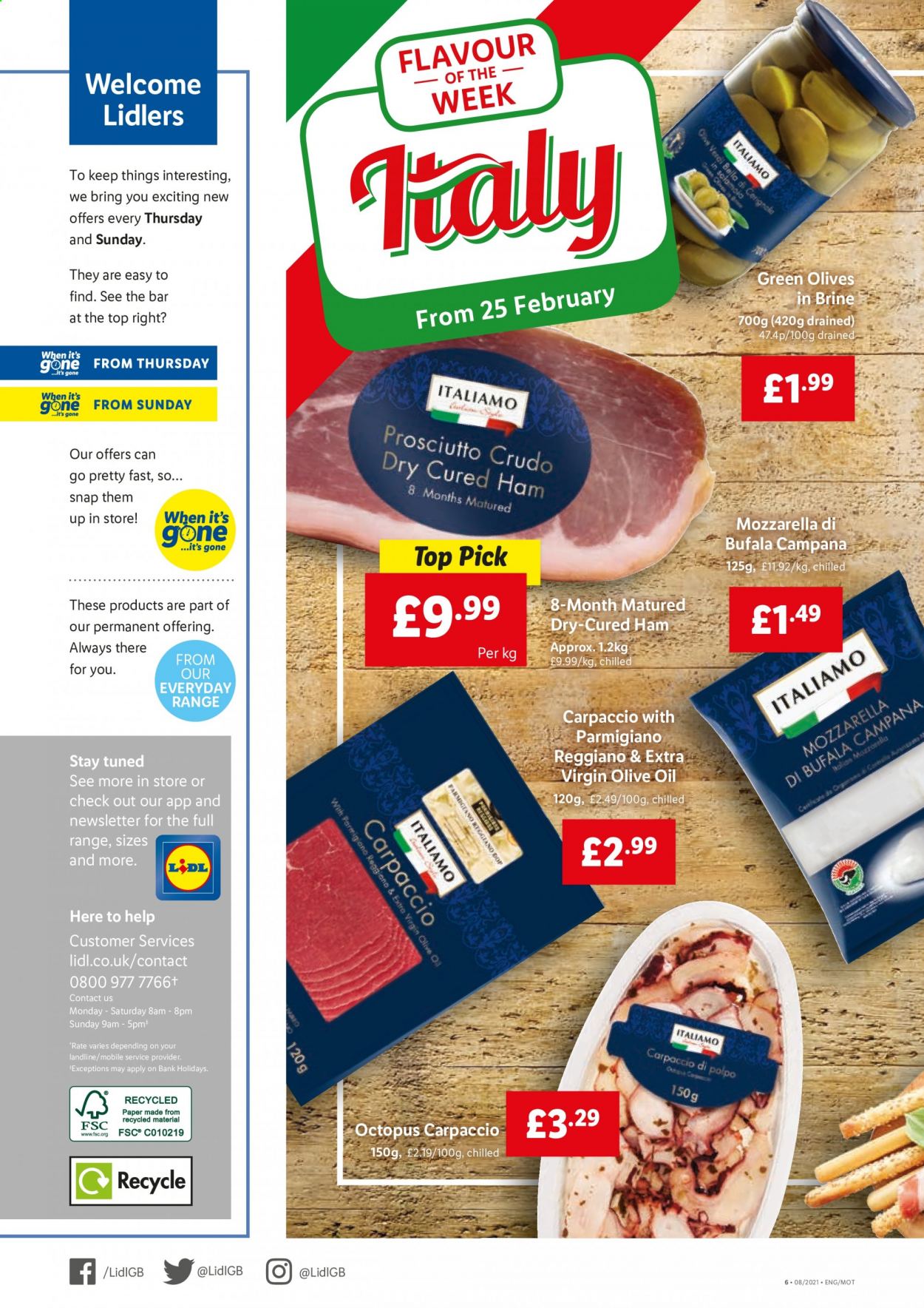 Lidl offer  - 25.2.2021 - 3.3.2021. Page 6.