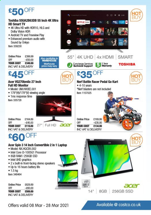 Costco offer  - 8.3.2021 - 28.3.2021. Page 21.
