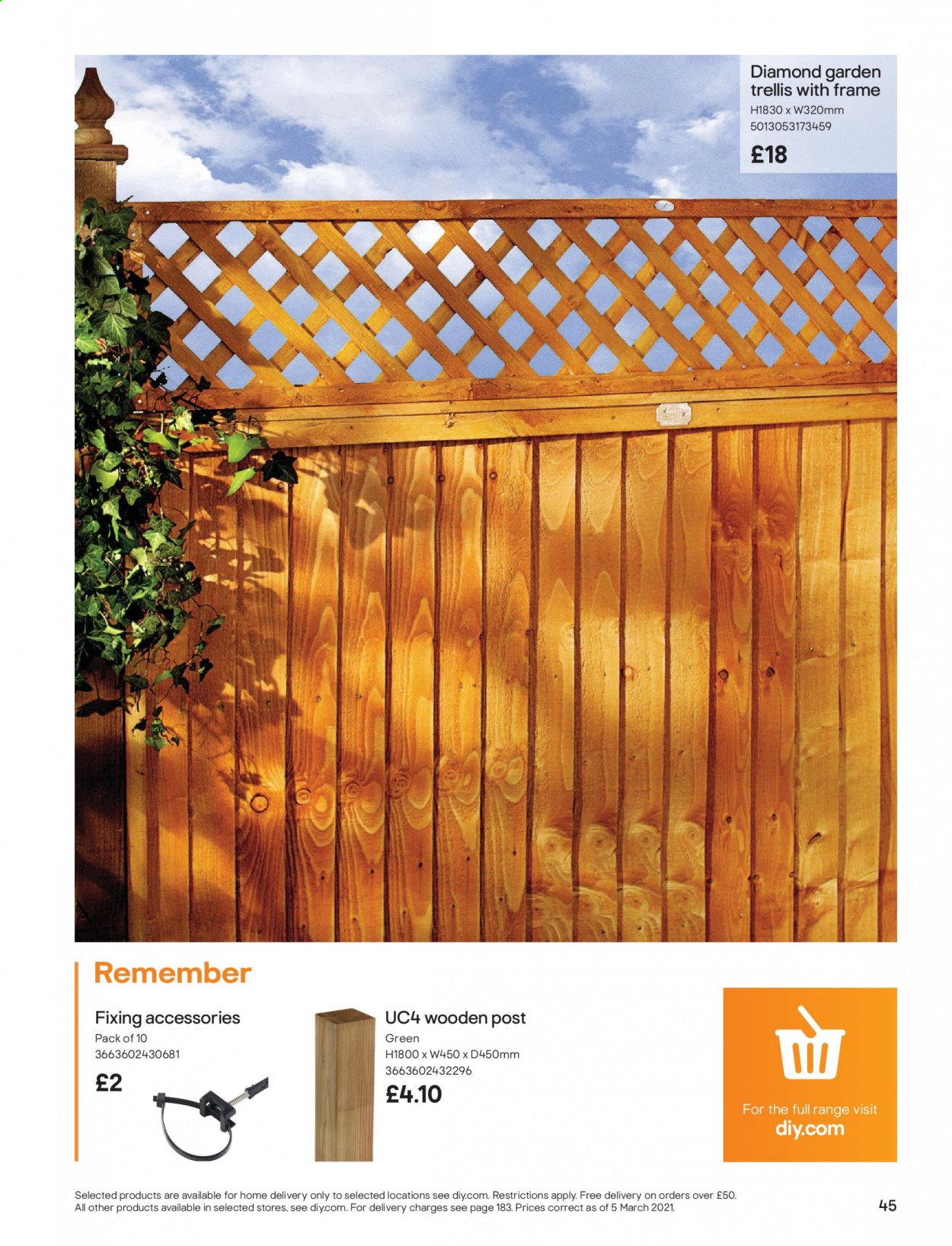 B&Q offer . Page 45.