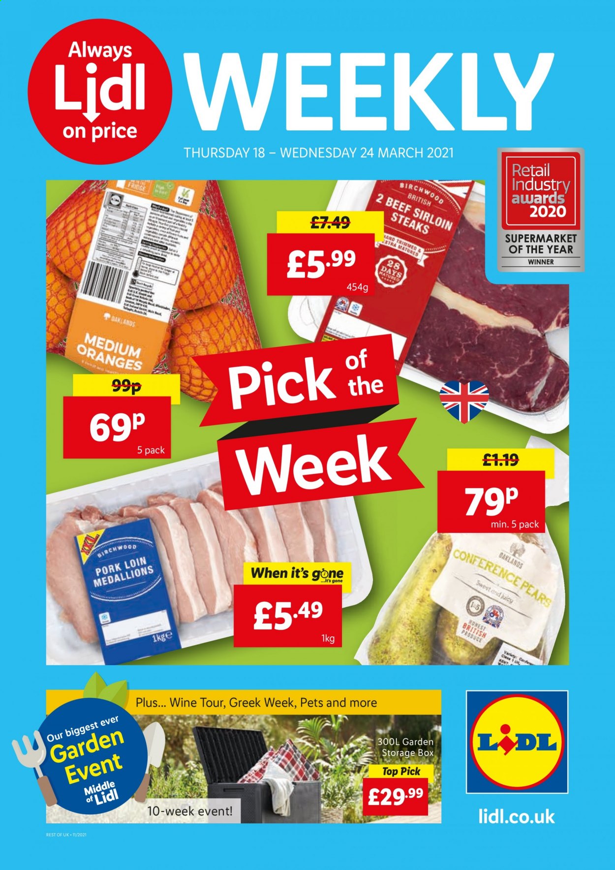 Lidl offer  - 18.3.2021 - 24.3.2021. Page 1.