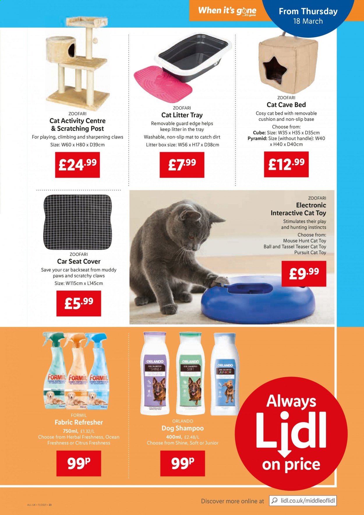 Lidl offer  - 18.3.2021 - 24.3.2021. Page 17.