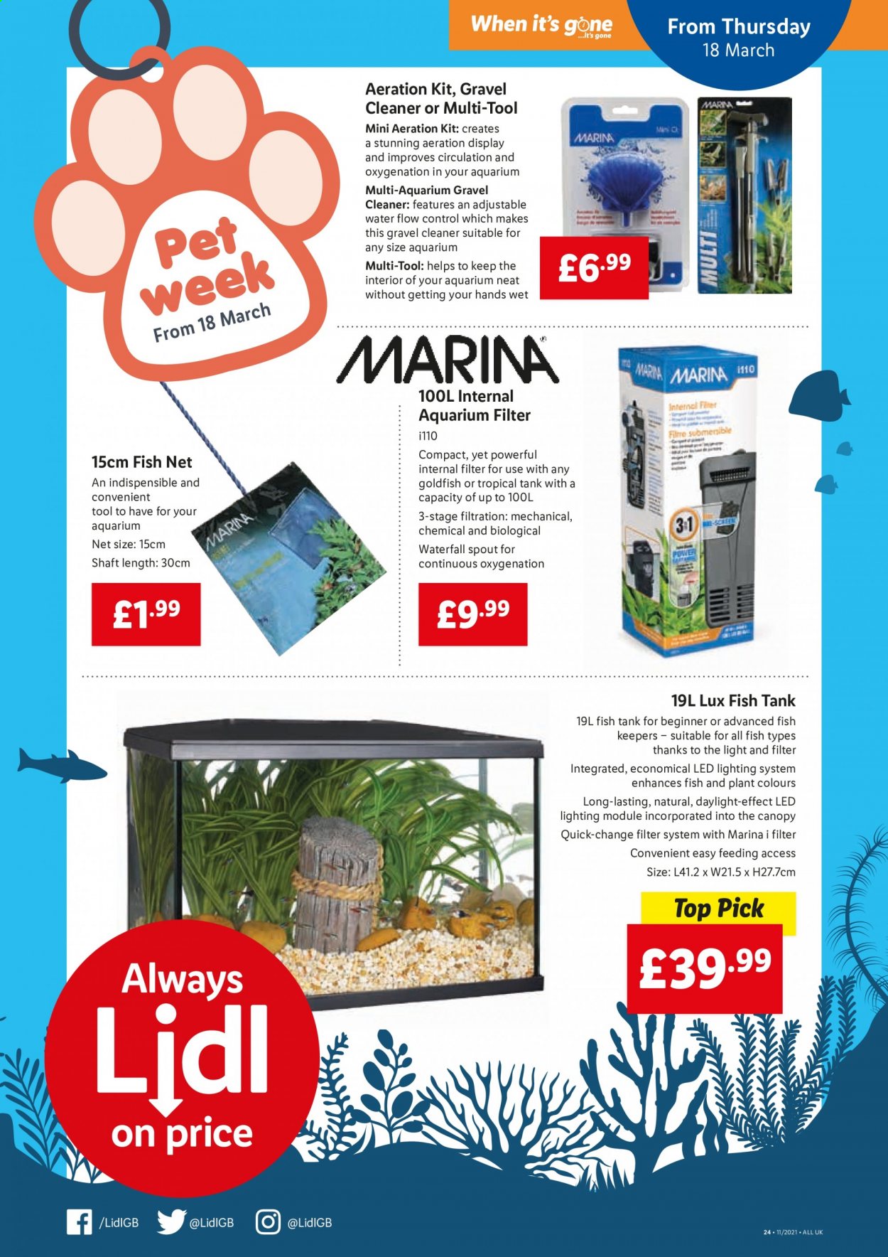 Lidl offer  - 18.3.2021 - 24.3.2021. Page 18.