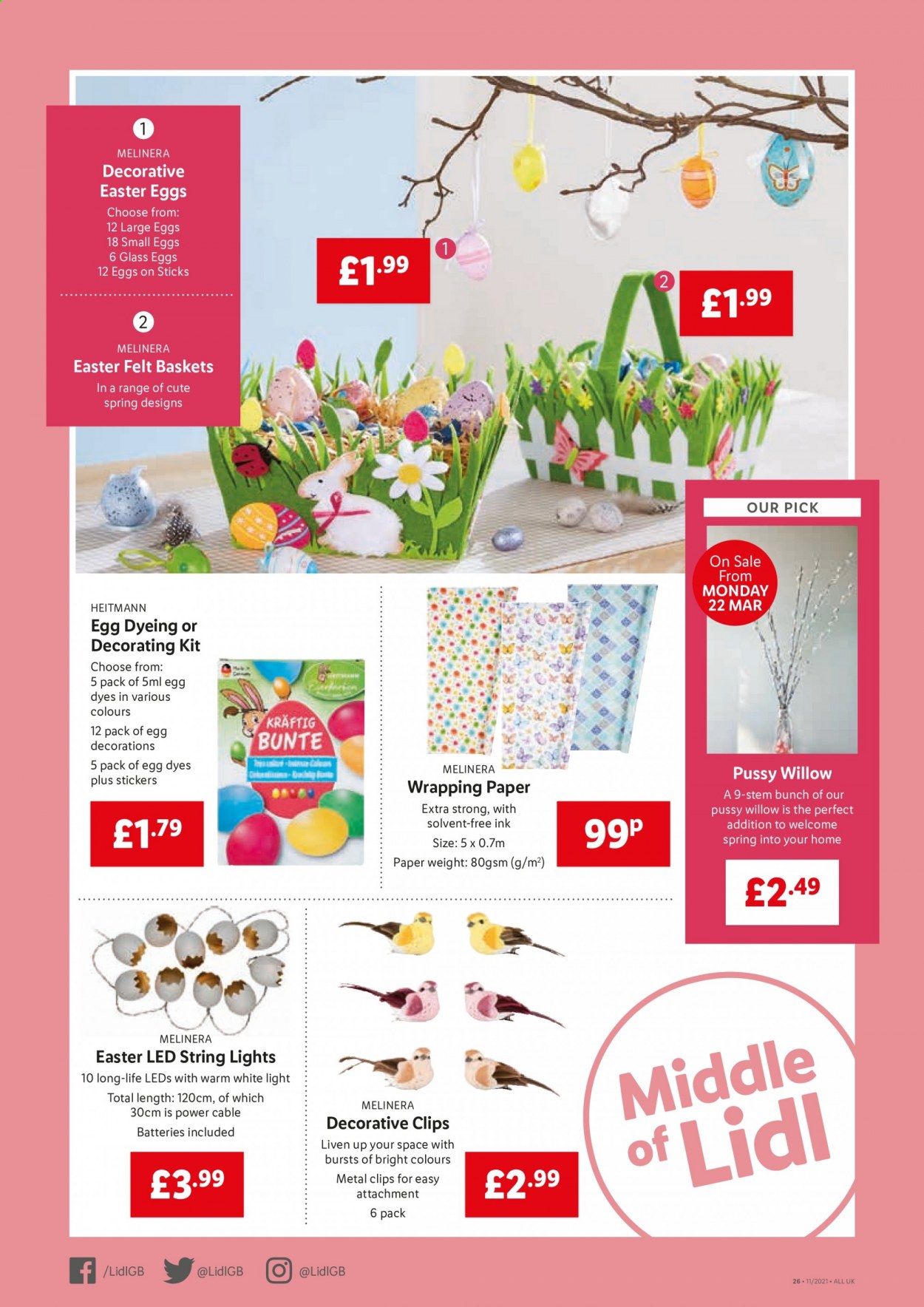Lidl offer  - 18.3.2021 - 24.3.2021. Page 20.
