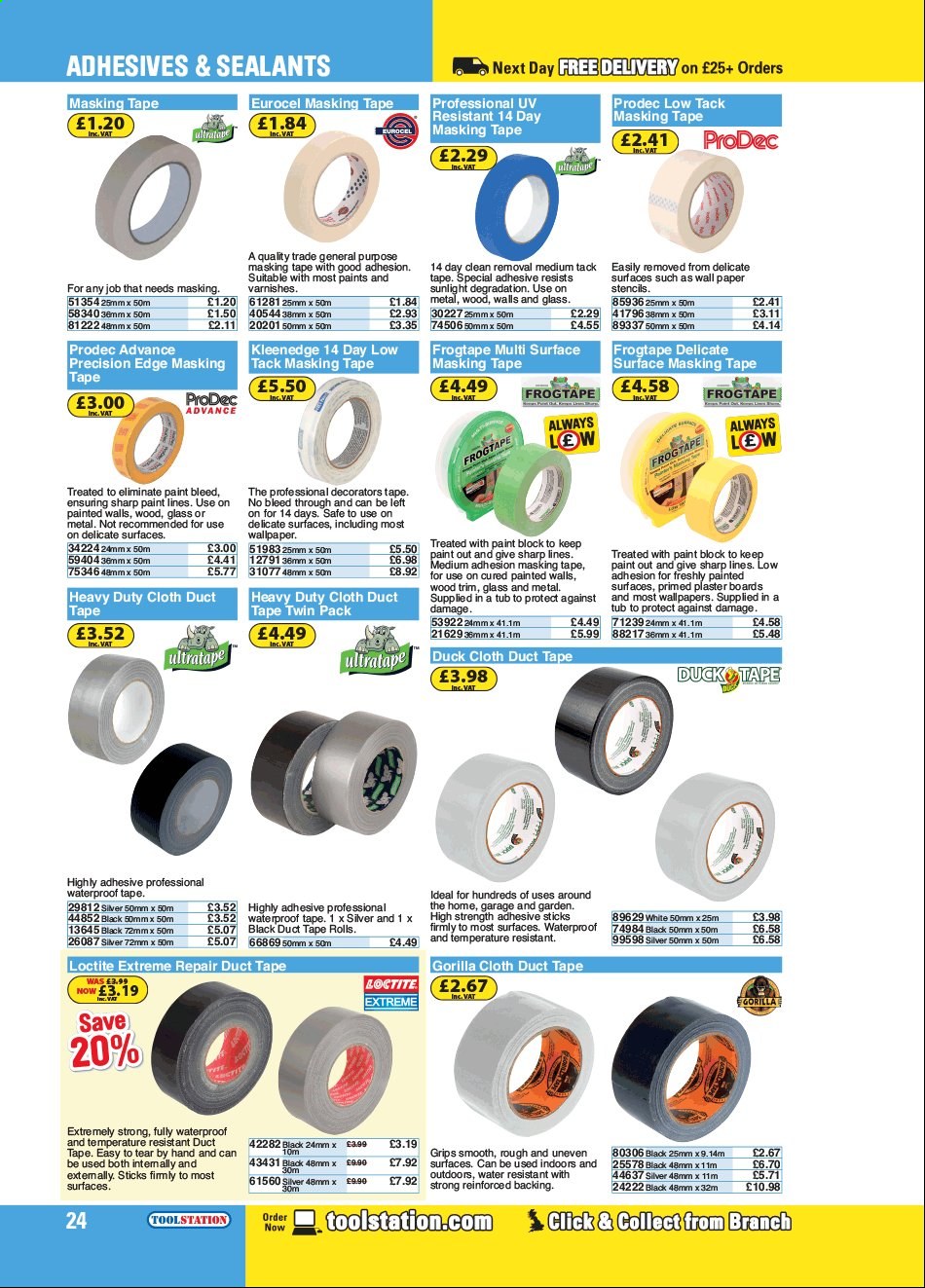 Toolstation offer . Page 24.