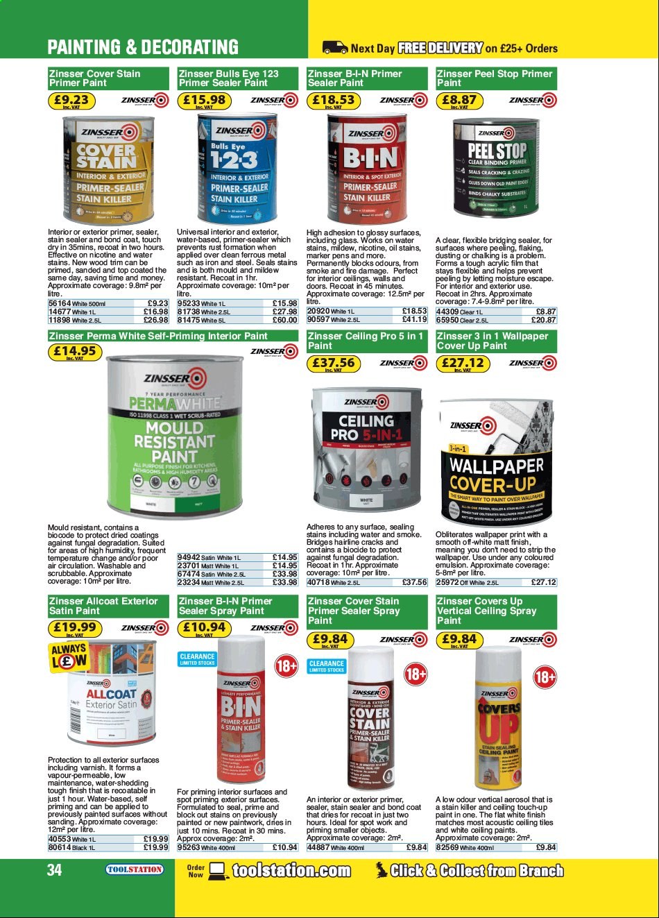 Toolstation offer . Page 34.