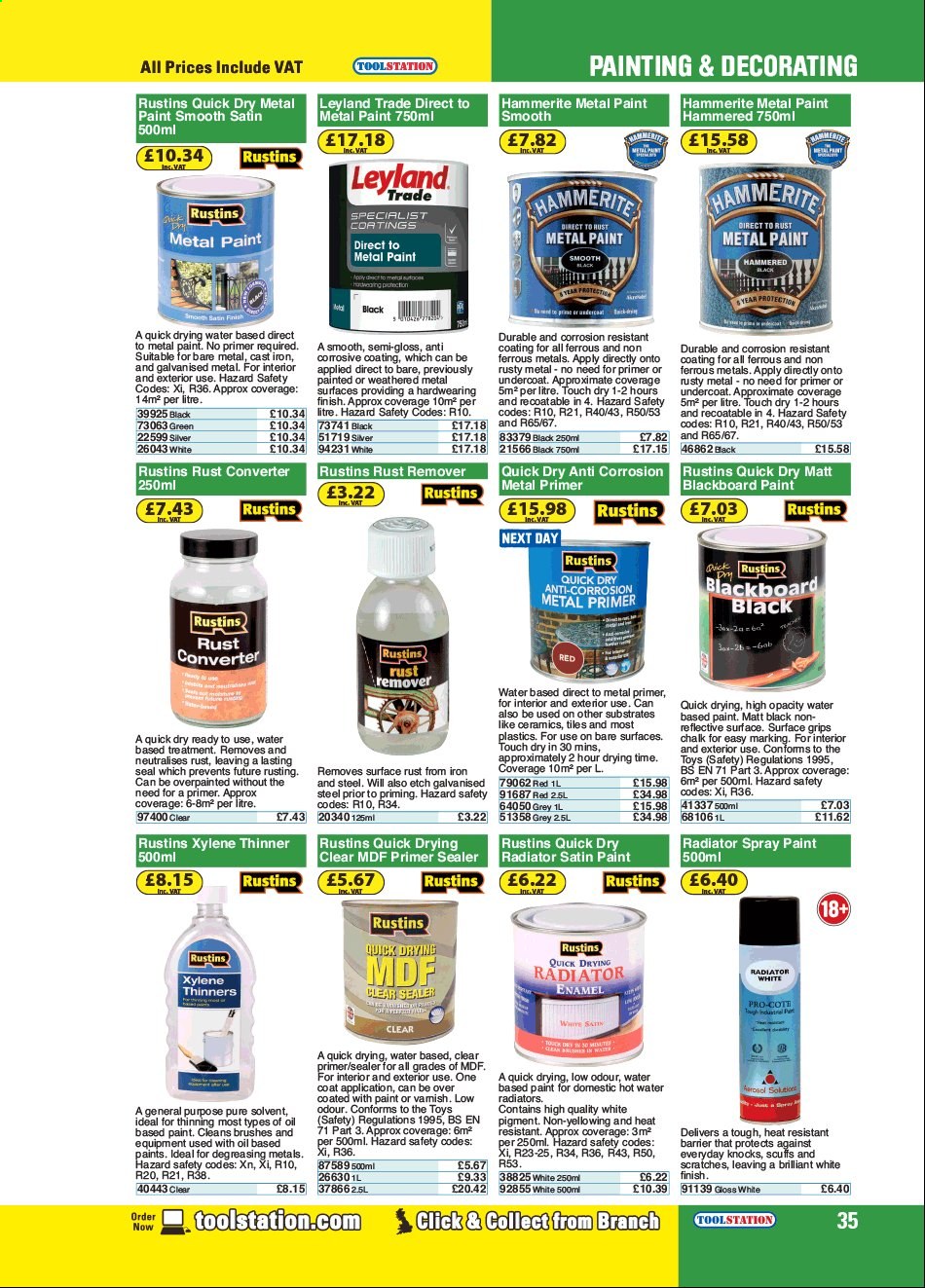 Toolstation offer . Page 35.