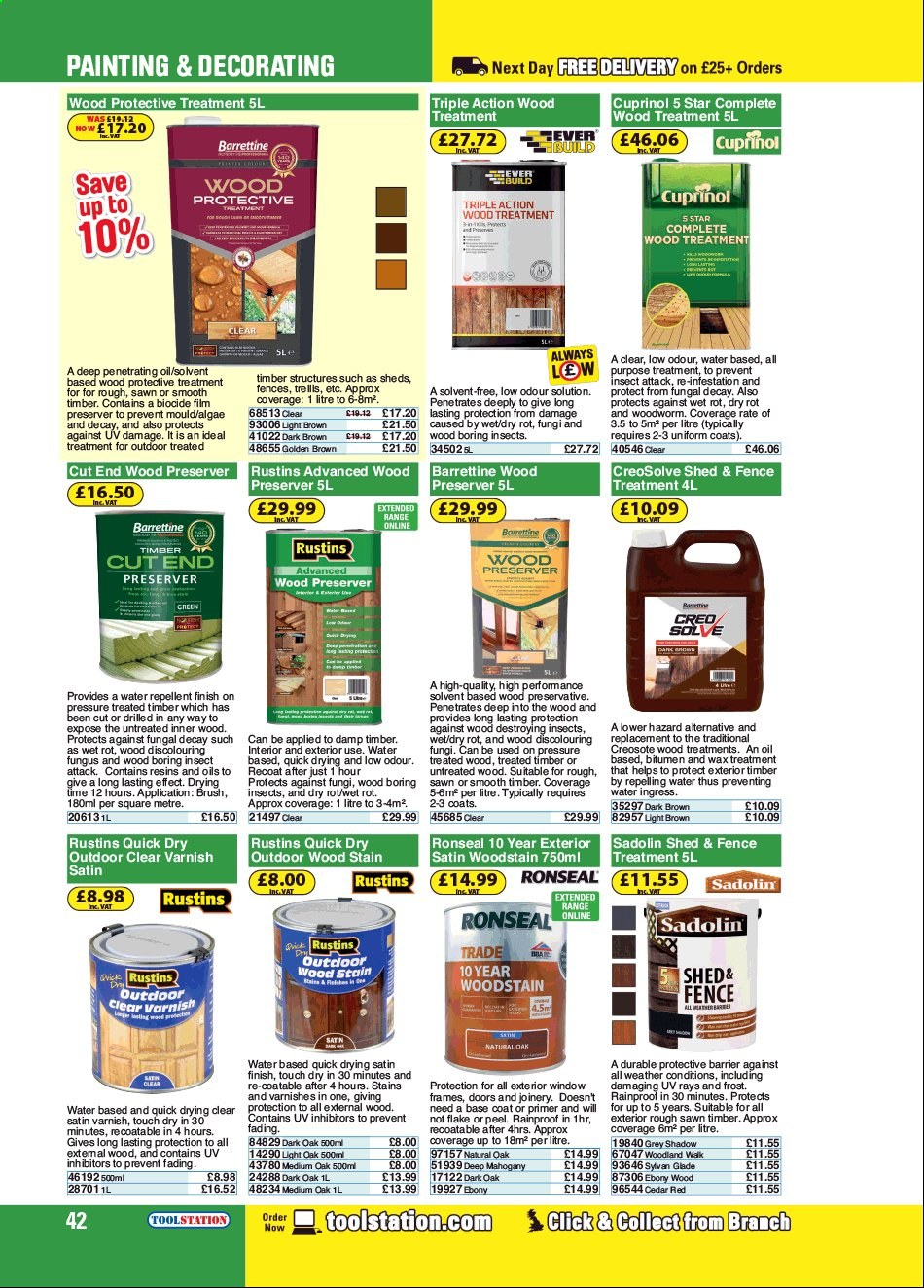 Toolstation offer . Page 42.