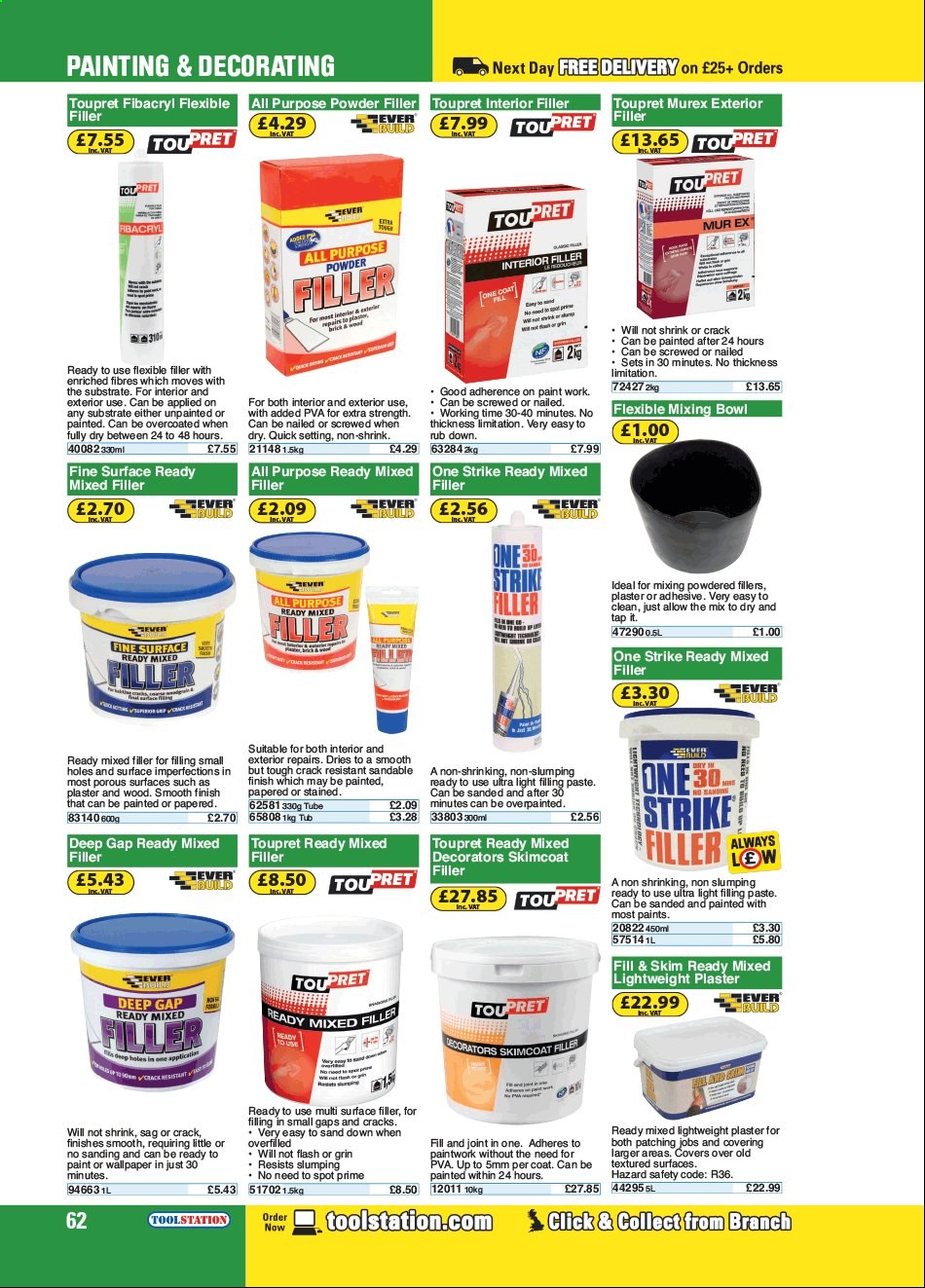 Toolstation offer . Page 62.