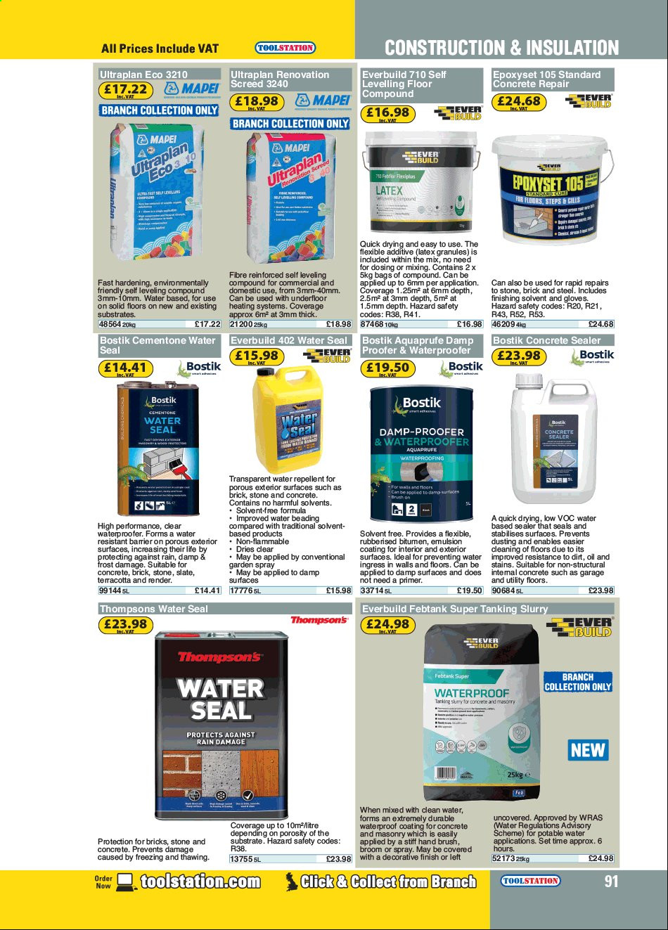 Toolstation offer . Page 91.