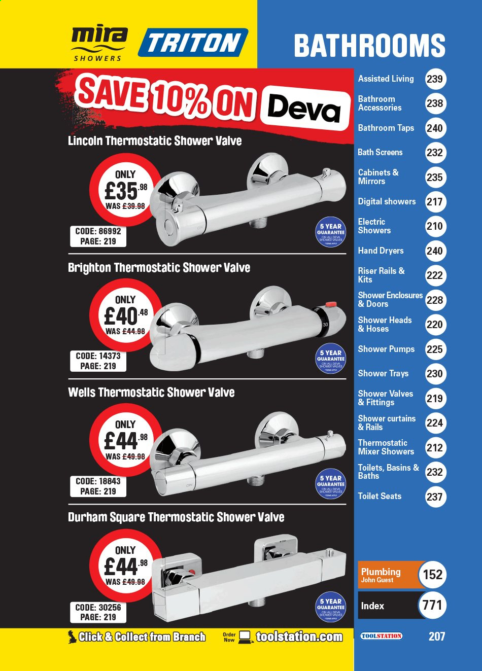 Toolstation offer . Page 207.