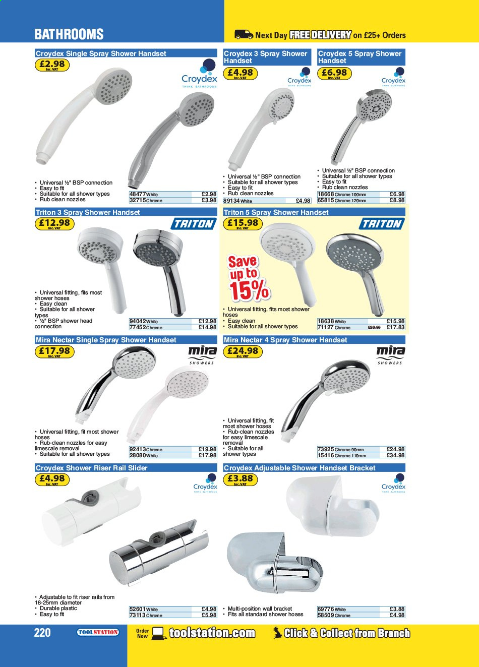 Toolstation offer . Page 220.