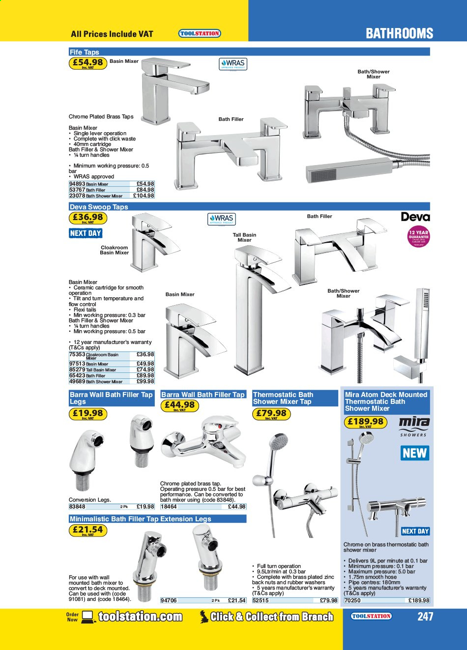Toolstation offer . Page 247.