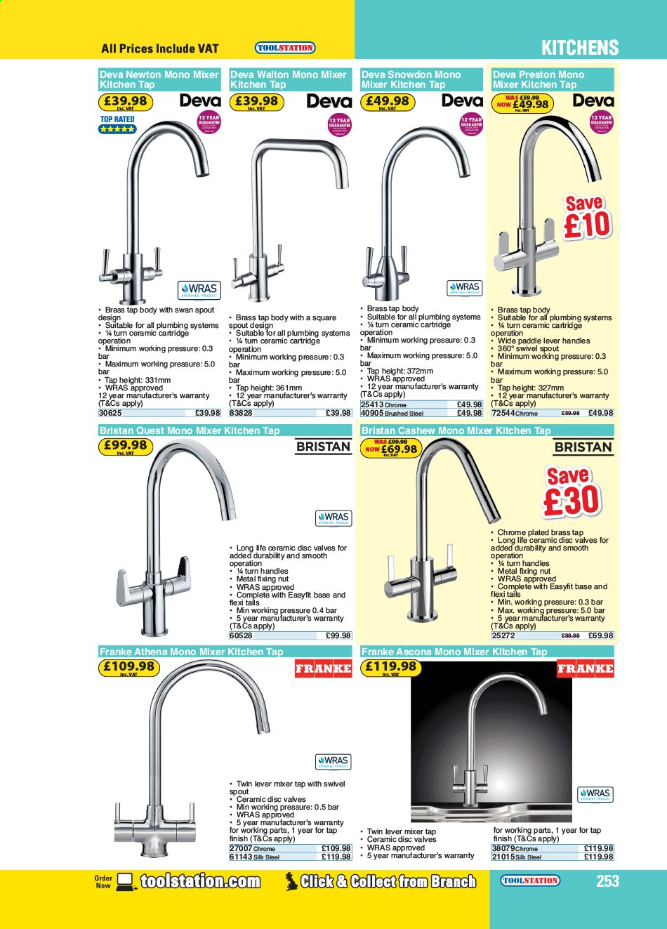 Toolstation offer . Page 253.