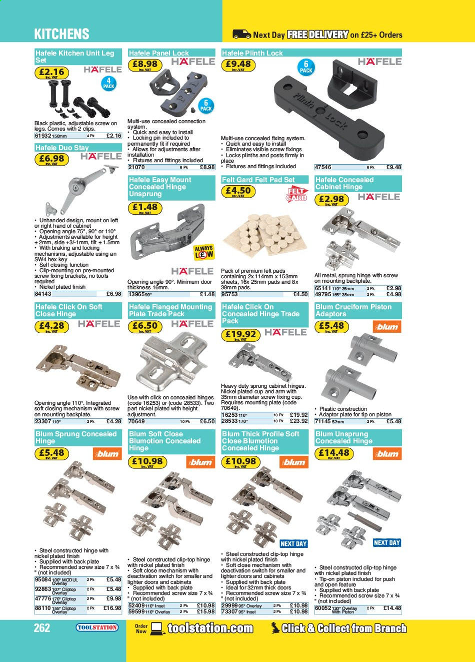 Toolstation offer . Page 262.