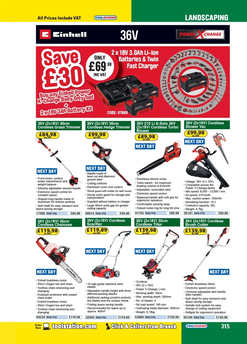 Toolstation offer . Page 315.