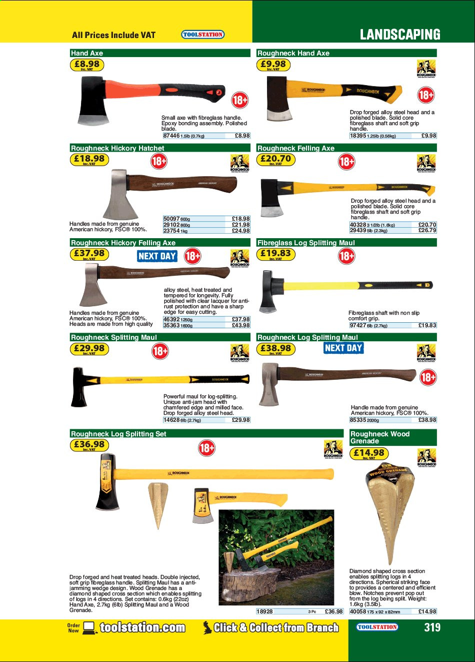 Toolstation offer . Page 319.