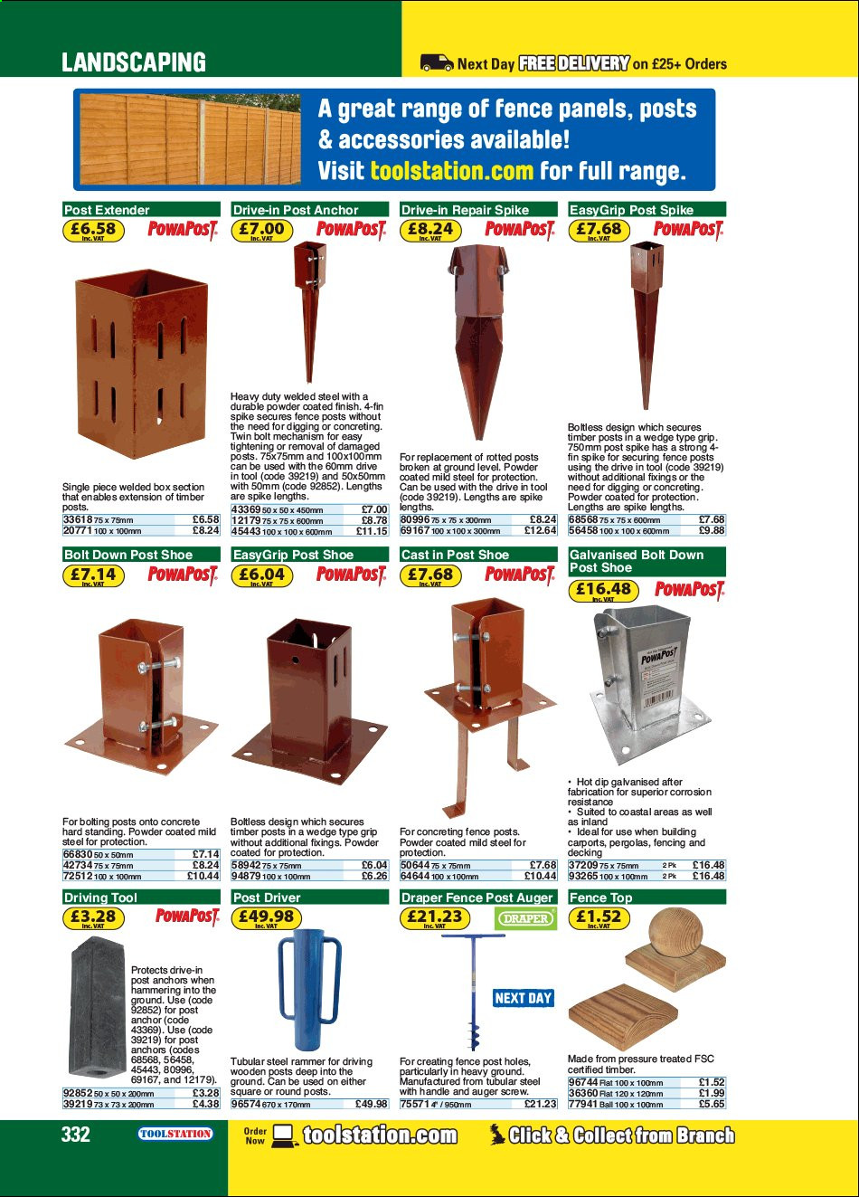 Toolstation offer . Page 332.