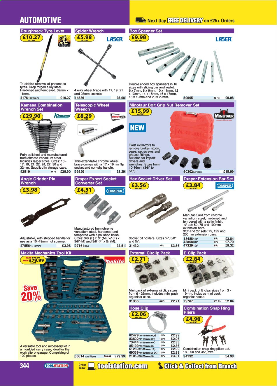Toolstation offer . Page 344.