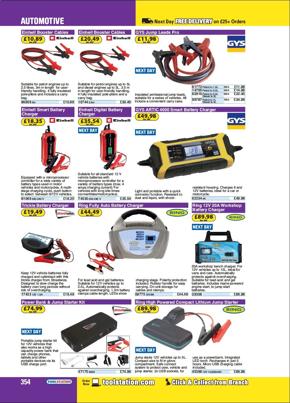 Toolstation offer . Page 354.
