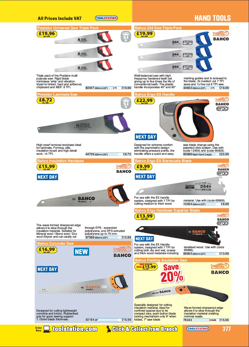 Toolstation offer . Page 377.