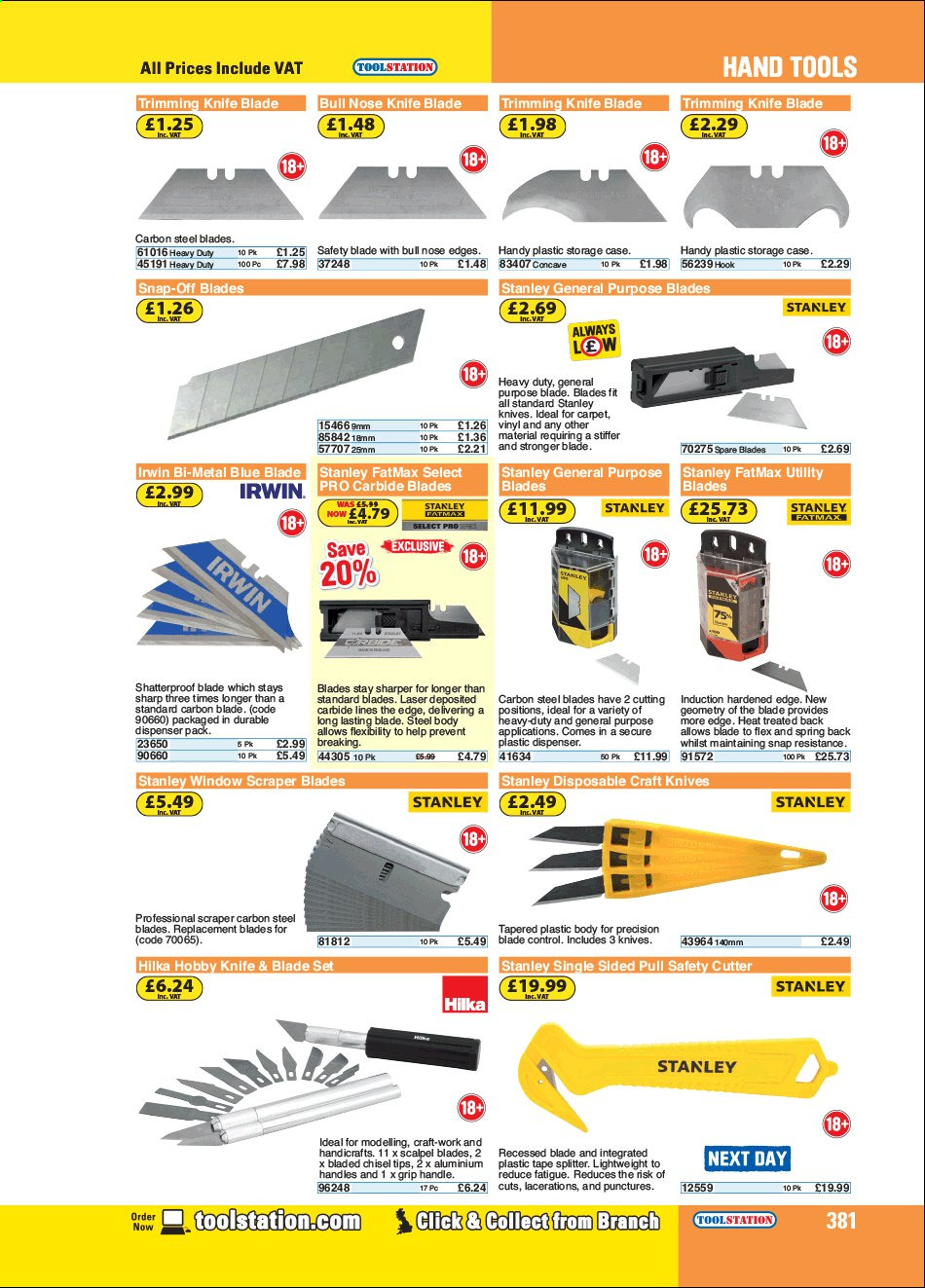 Toolstation offer . Page 381.