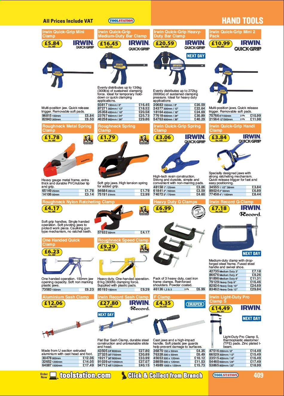 Toolstation offer . Page 409.
