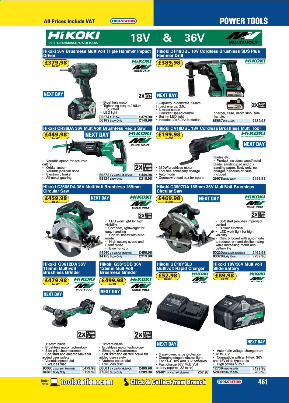 Toolstation offer . Page 461.