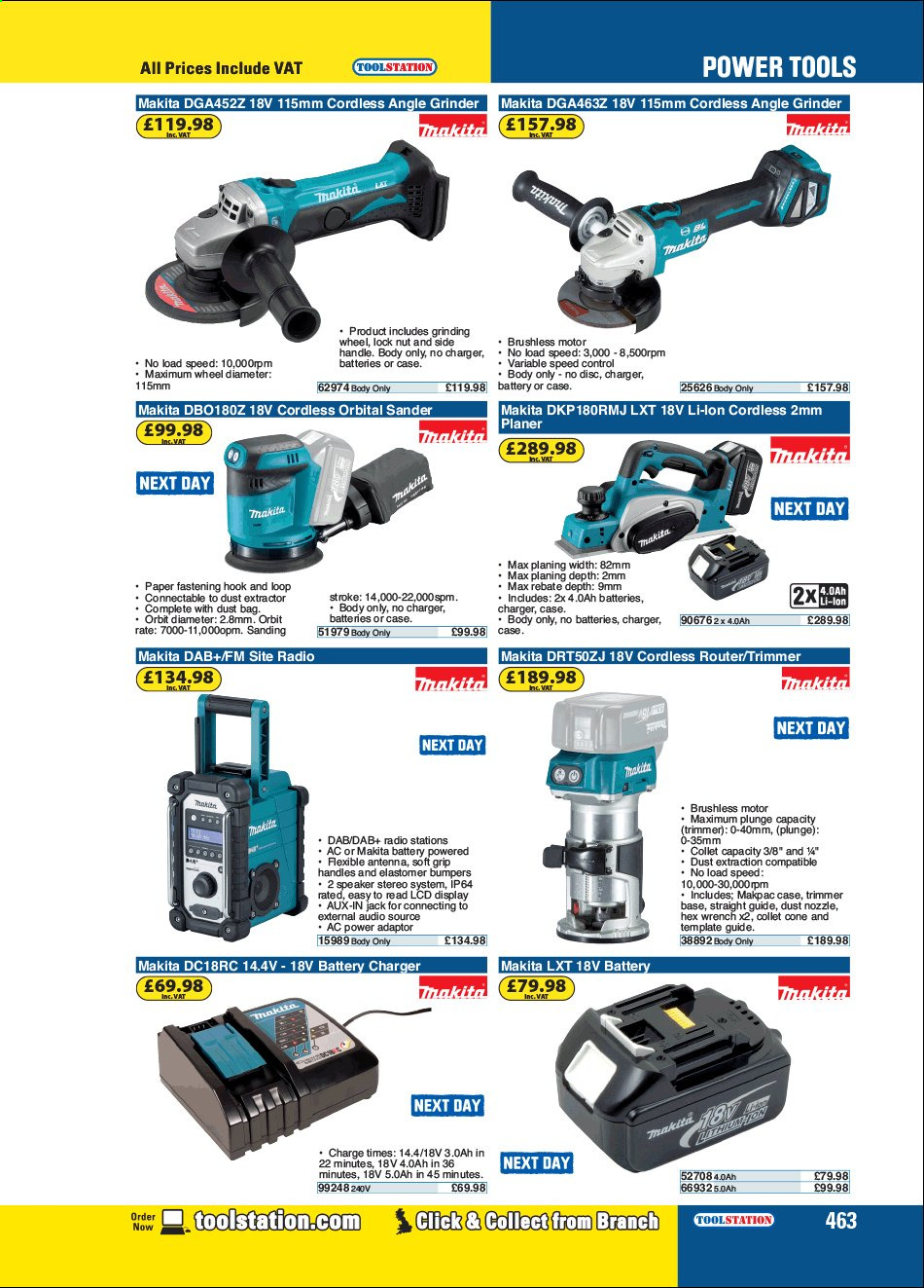 Toolstation offer . Page 463.