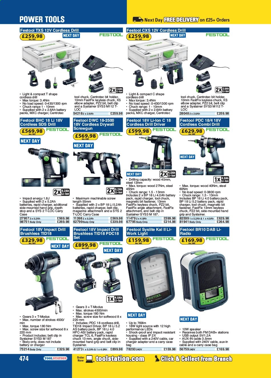 Toolstation offer . Page 474.
