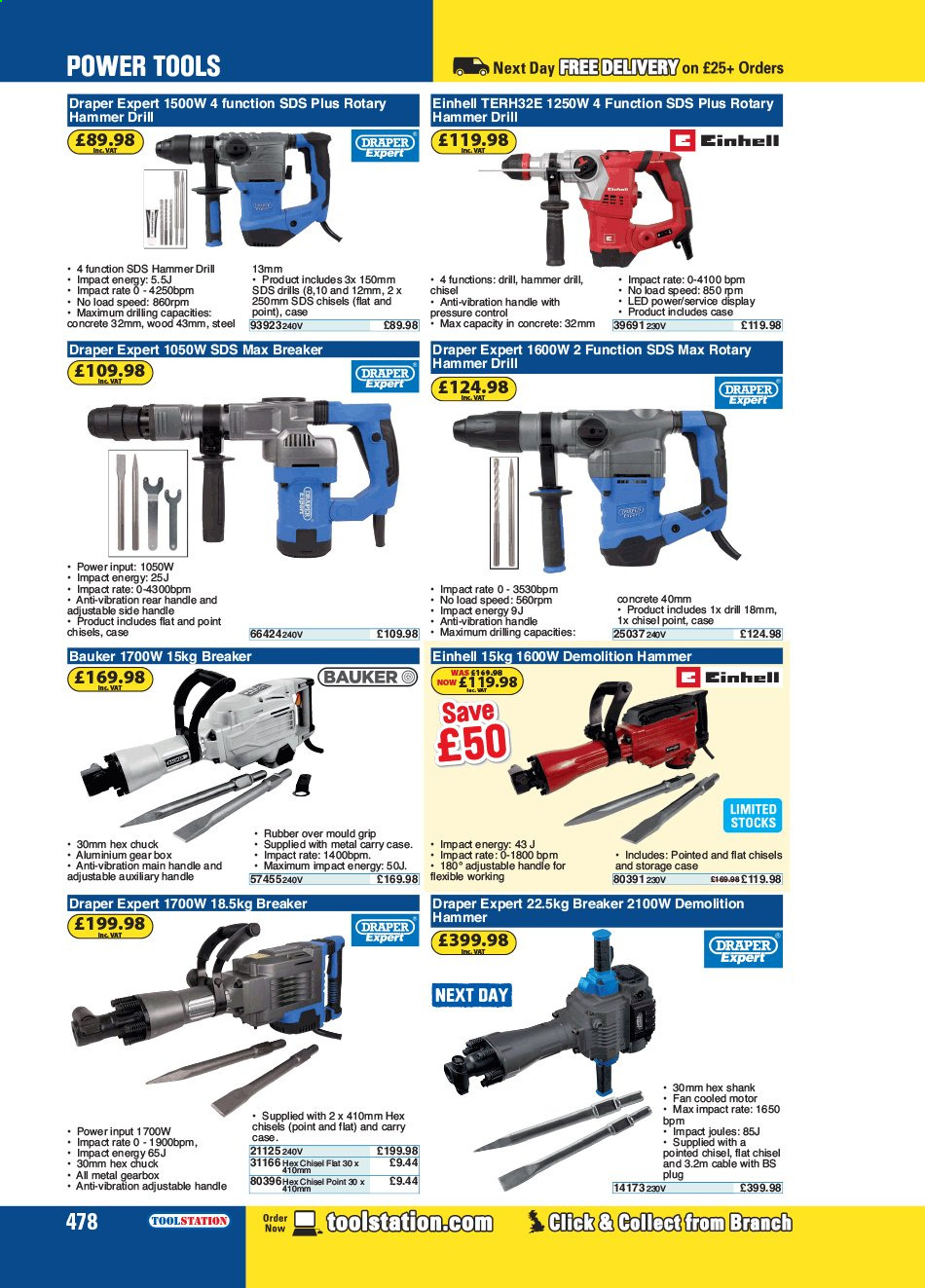 Toolstation offer . Page 478.