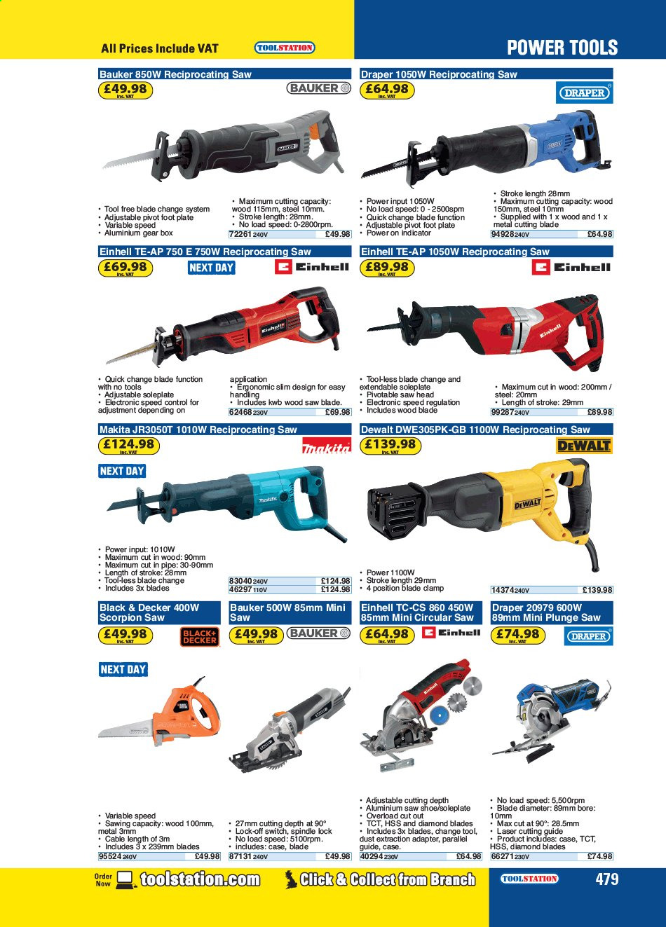 Toolstation offer . Page 479.