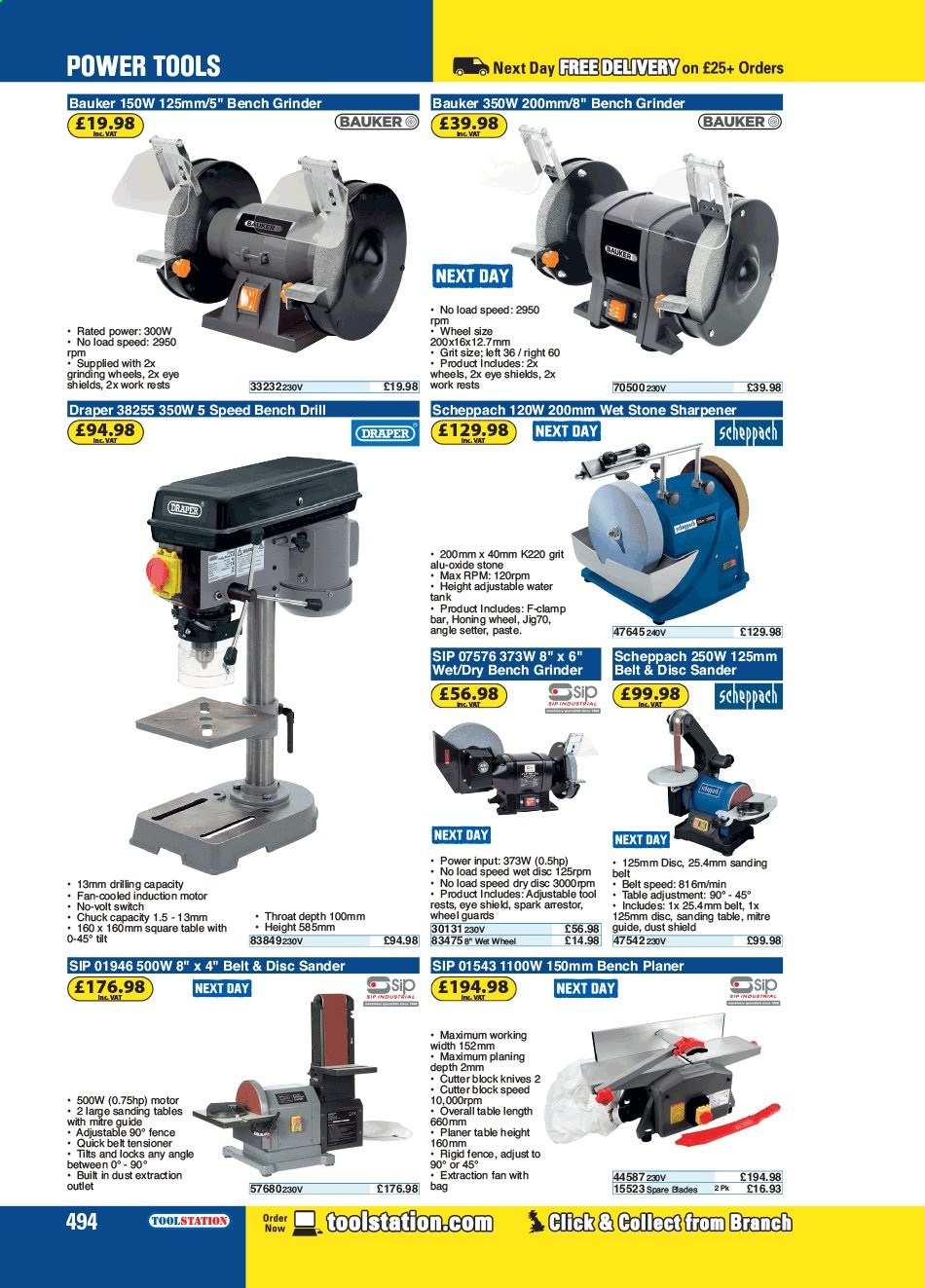 Toolstation offer . Page 494.