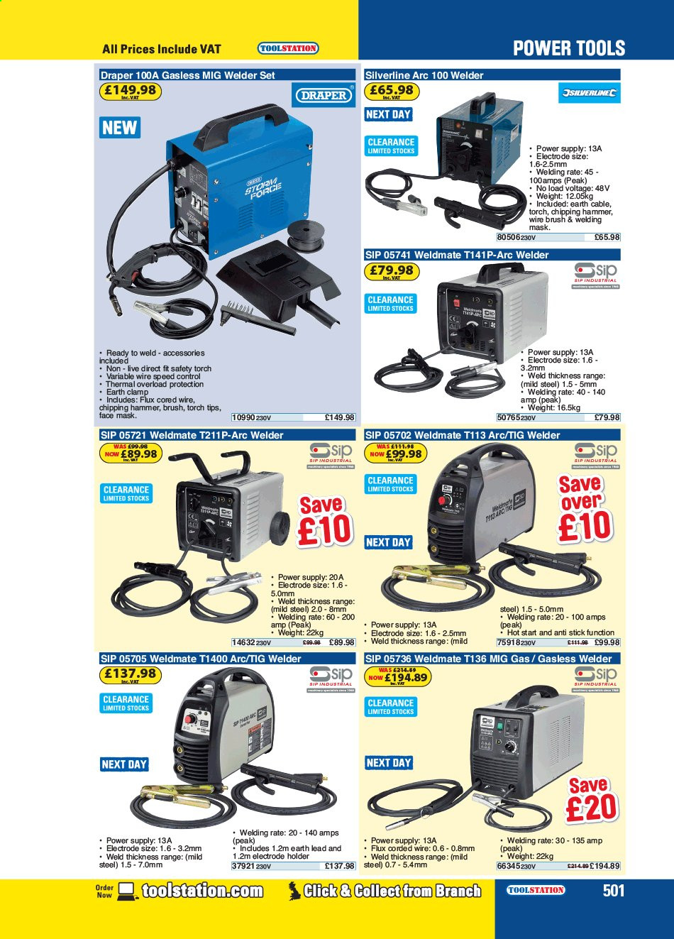 Toolstation offer . Page 501.