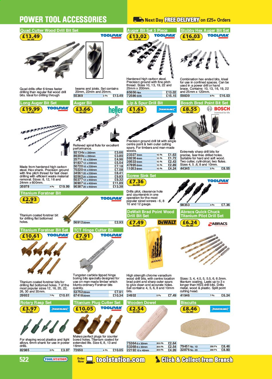 Toolstation offer . Page 522.