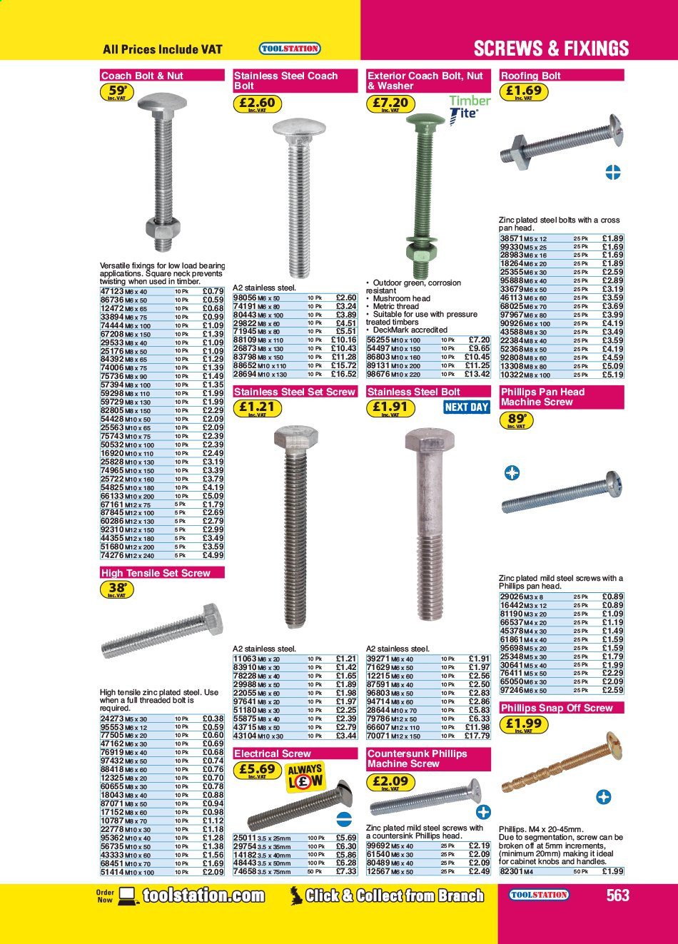 Toolstation offer . Page 563.