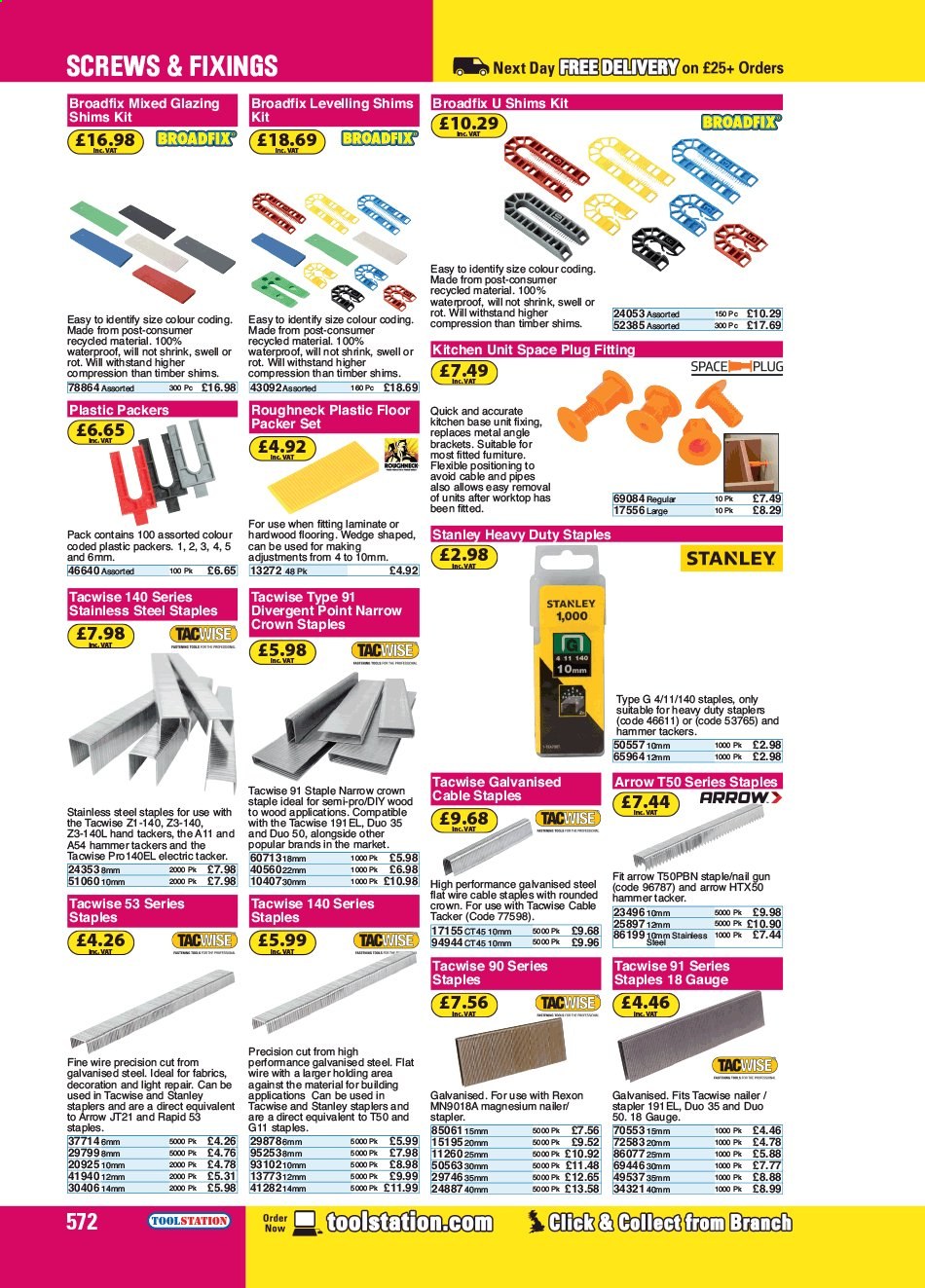 Toolstation offer . Page 572.
