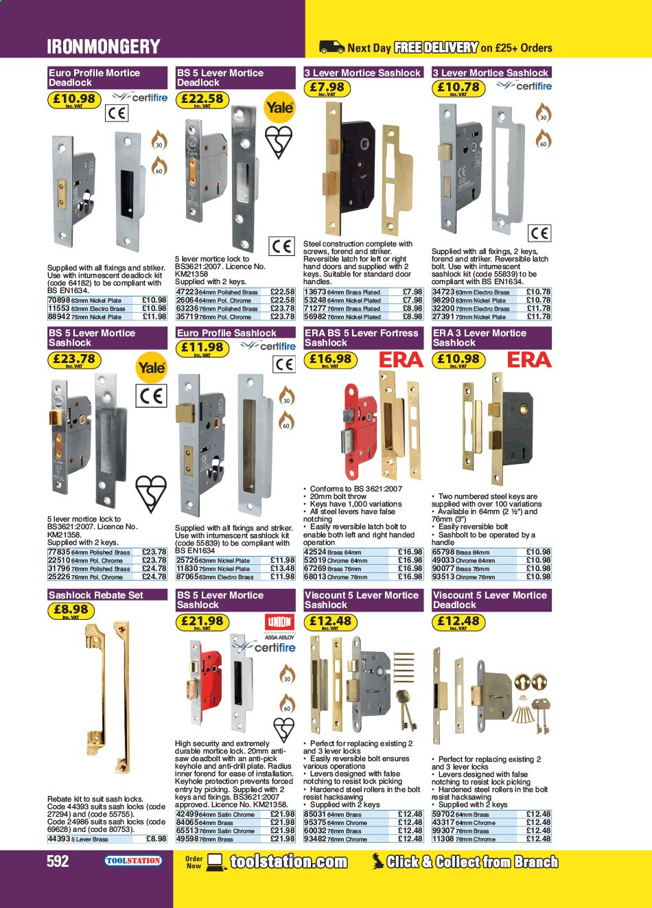 Toolstation offer . Page 592.