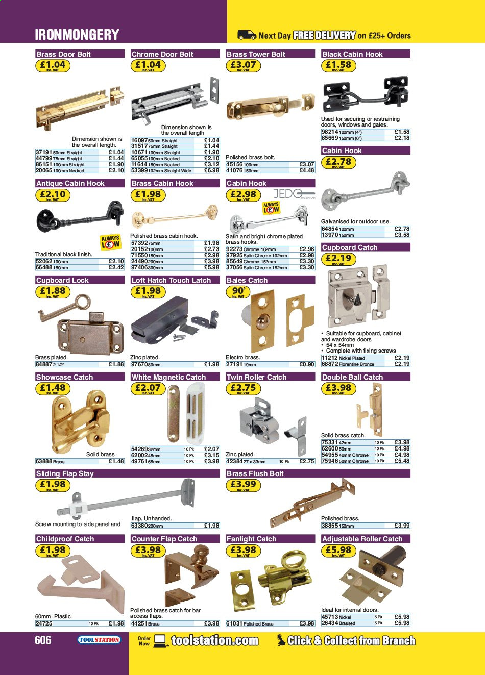 Toolstation offer . Page 606.