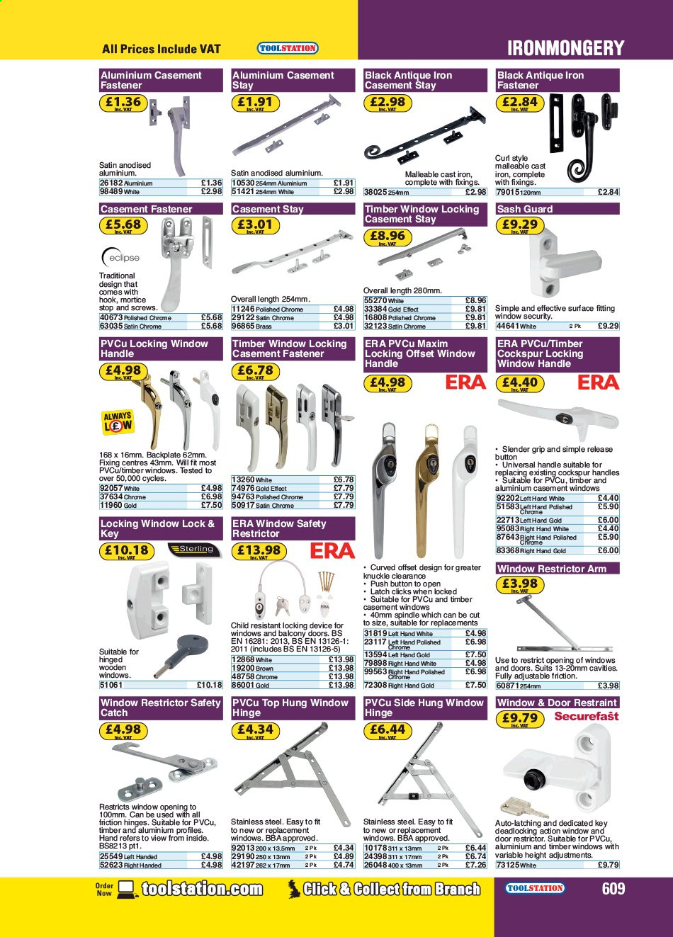 Toolstation offer . Page 609.