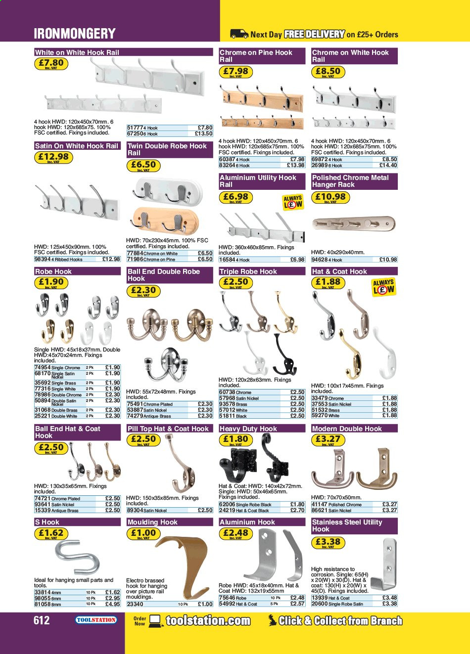 Toolstation offer . Page 612.